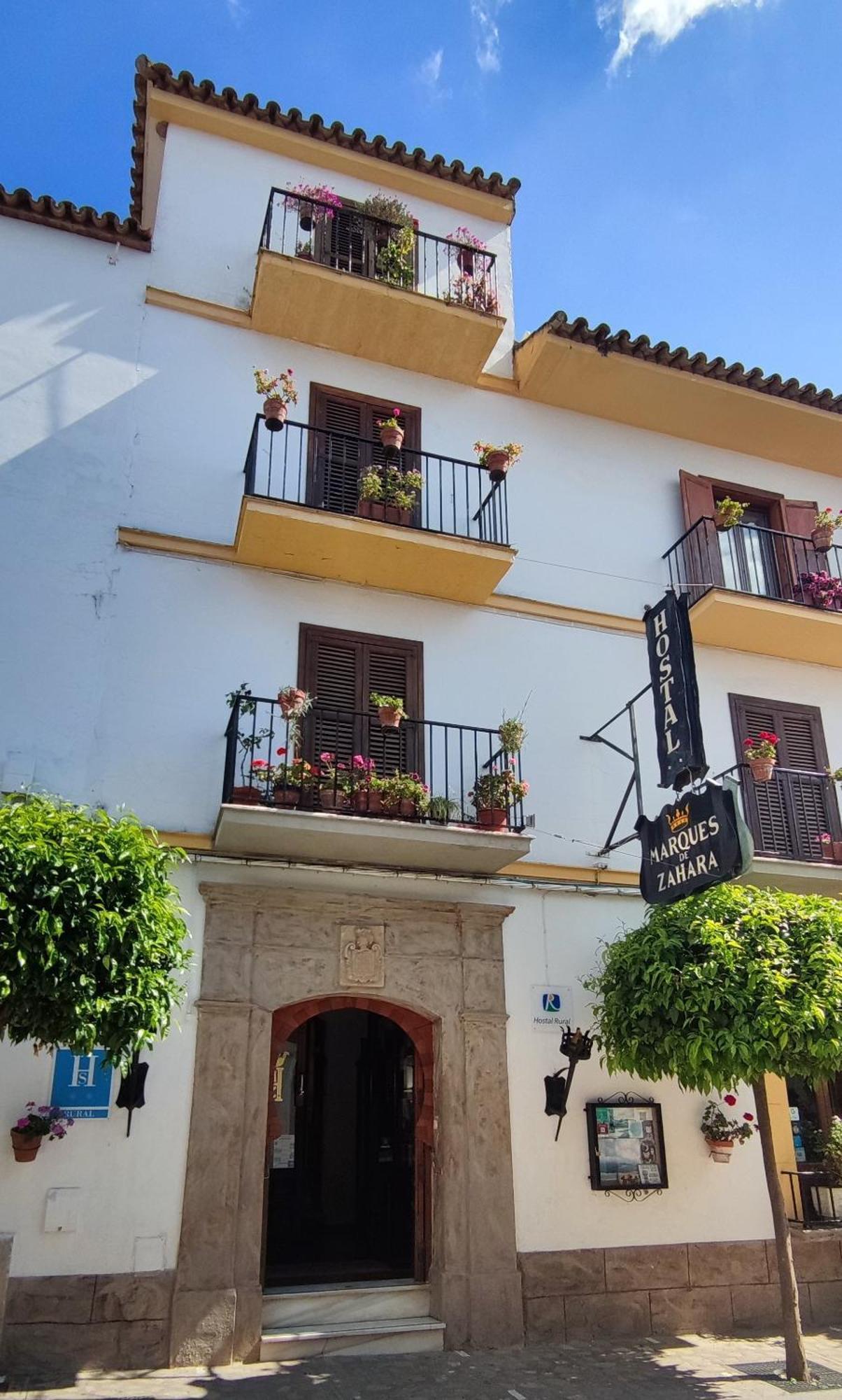 Hostal Rural Marques De Zahara Zahara De La Sierra Exterior foto